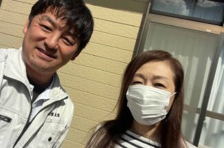 石岡市、台風被害で棟板金が飛んでしまったお客様の声「すぐ来てくれて安心しました」