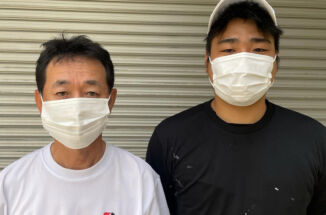 行方市で外壁塗装・防水層浮き修繕工事を行ったお客様の声「頼み事も即座に真面目にやってくれていた」