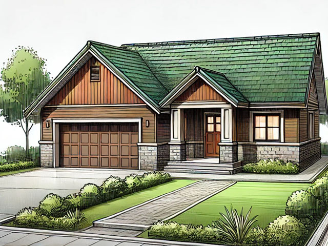 モスグリーン×ブラウン＠画像生成AIによるものです