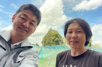 石岡市のお客様の声、二階建てのお住まいの塗り替え✨