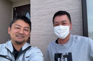 かすみがうら市のお客様「信頼できる対応が決め手！」2階建て住宅の外壁塗装