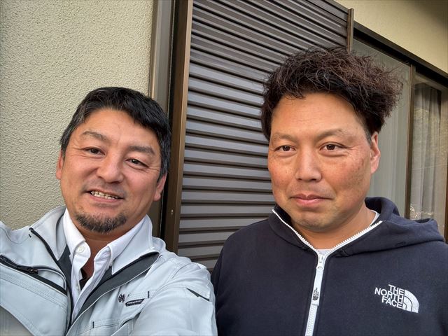 土浦市で住友林業の中古住宅を購入して塗装したお客様の声