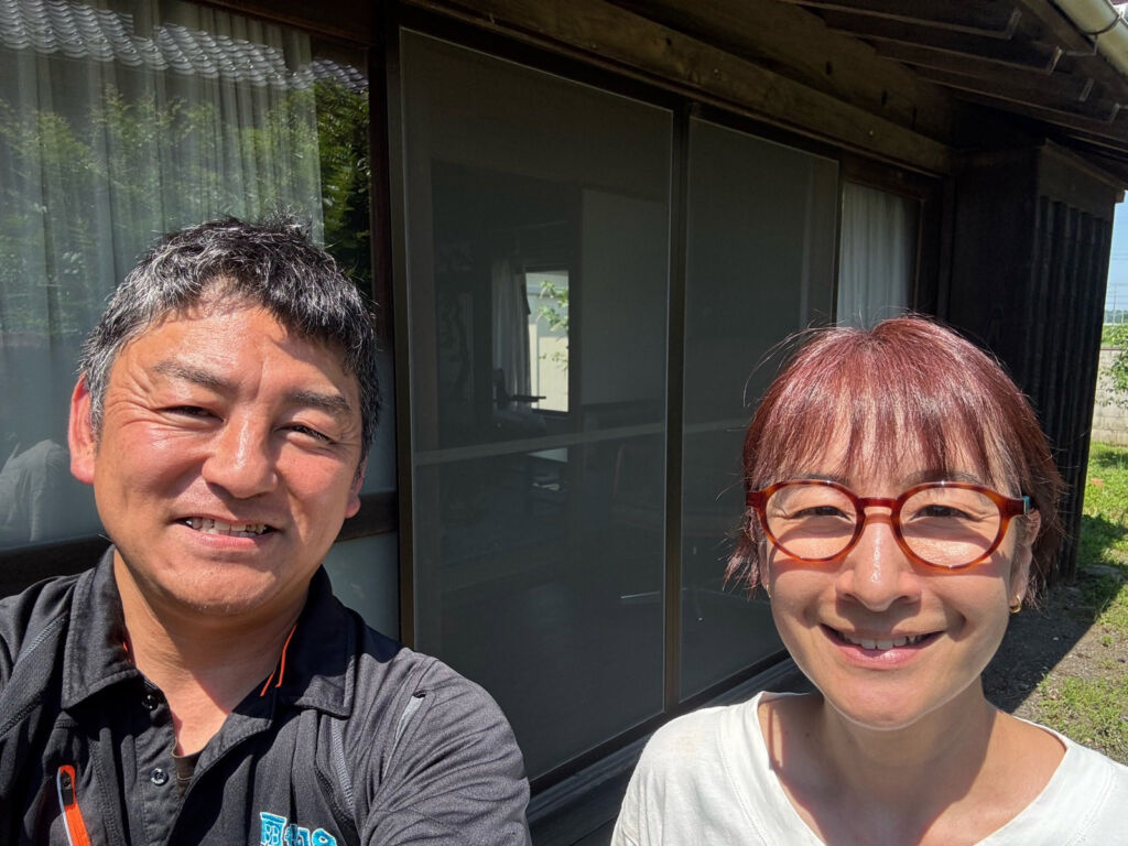 土浦市で雨漏り修繕をおこなったお客様と