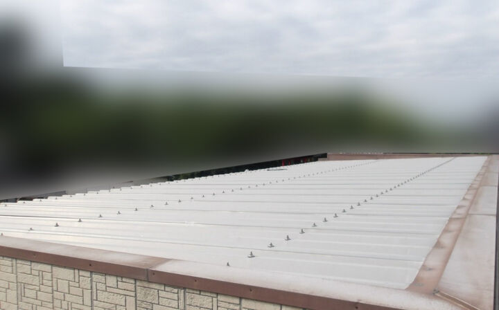 行方市の折板屋根