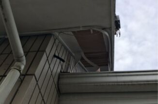 行方市で軒天がはがれた！原因を点検＆補修で安心の仕上がり✨