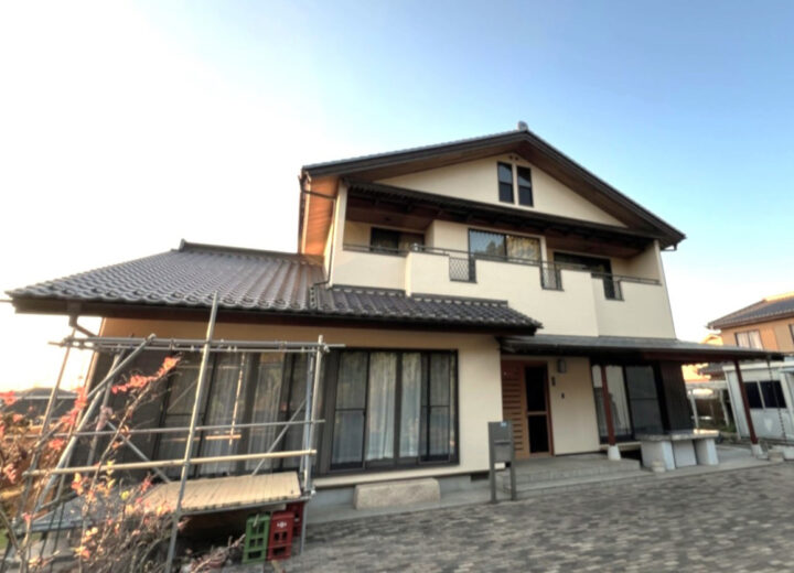 鉾田市で外壁塗装をおこなったお客様