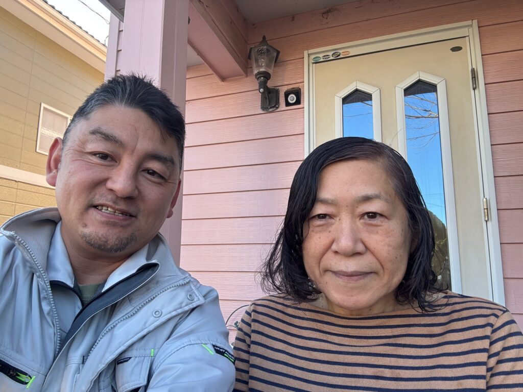 鉾田市で築27年で初めて外壁塗装をおこなったお客様の声
