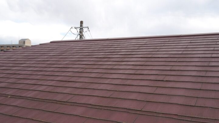 石岡市：屋根施工前