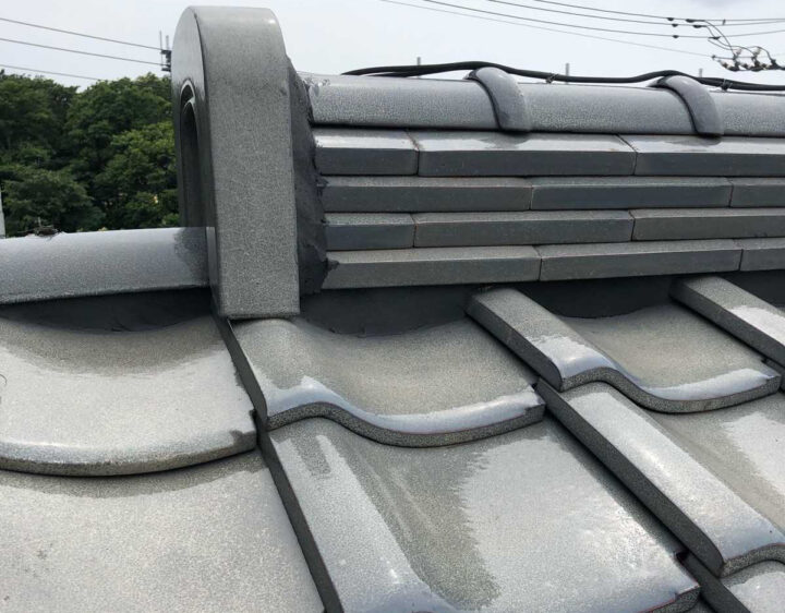 かすみがうら市：漆喰補修後