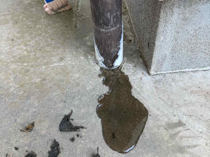 雨樋工事前