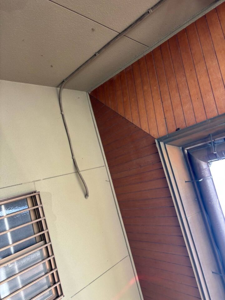 土浦市:外壁と軒天