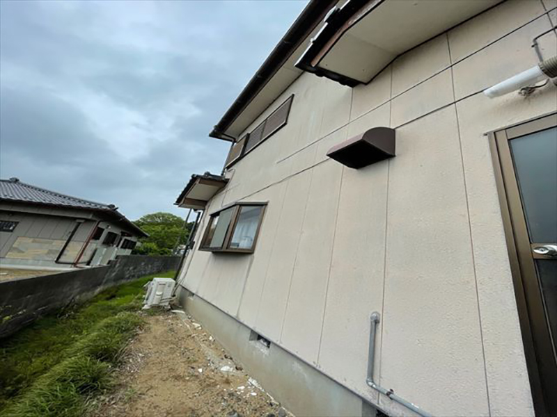 かすみがうら市で外壁の現地調査！傷んだ外壁から雨漏りがないか調査しました