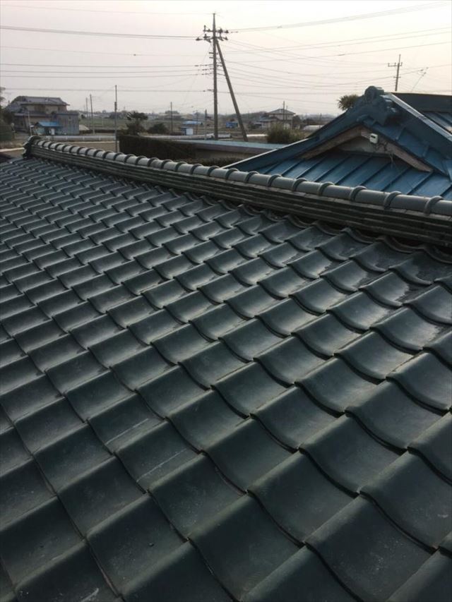 土浦市｜台風被害にあった屋根を火災保険を使い葺き替え工事