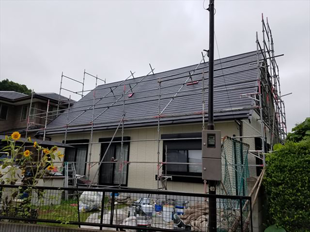 土浦市｜屋根から基礎までを塗装を行い家をしっかり守ります。