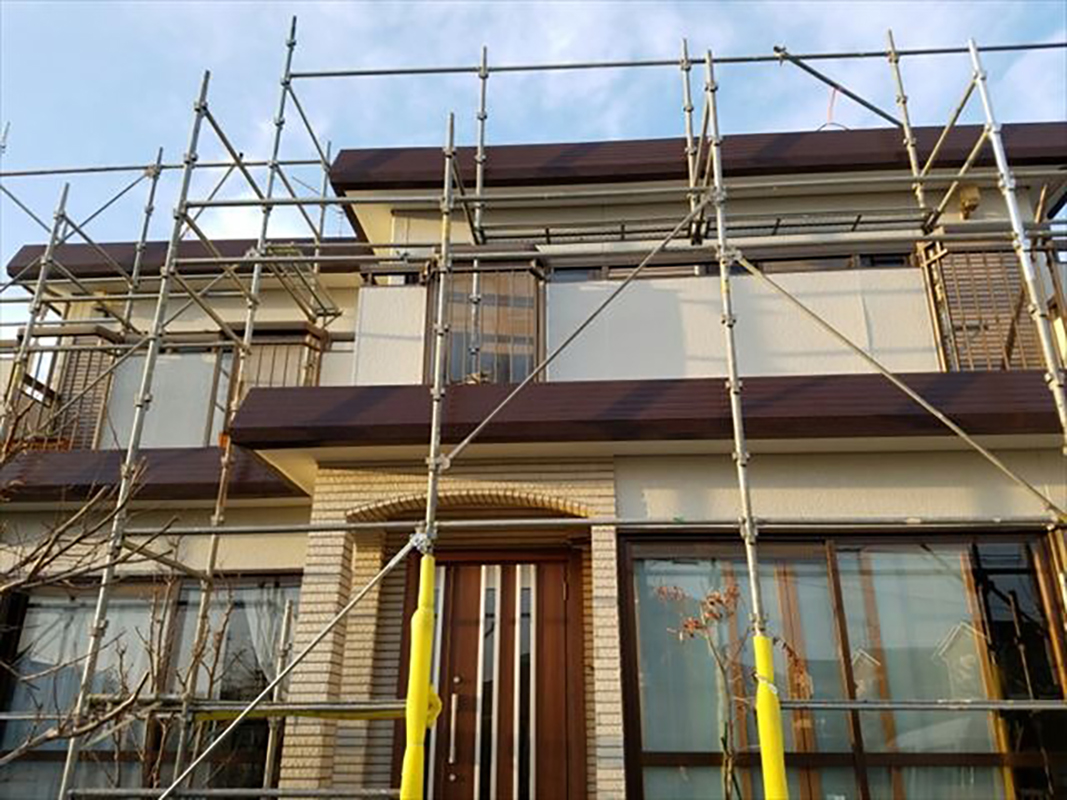 土浦市｜セキスイハイムの住宅の塗装工事を行いました