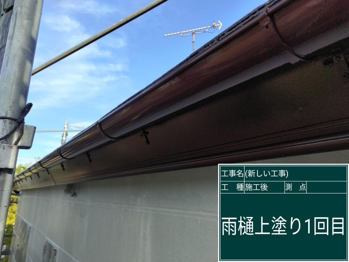小美玉市_雨樋塗装_20093