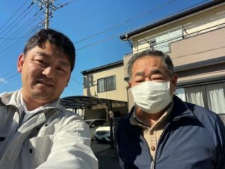 石岡市で棟瓦漆喰取り直し工事をしたお客様の声「きちんとした施工をしてくれて助かりました」